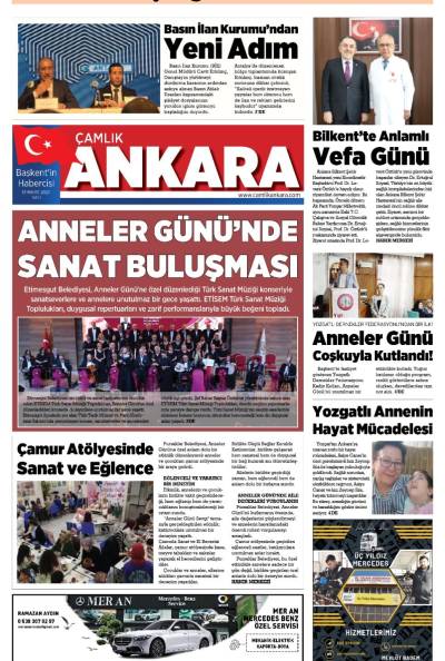 Çamlık Ankara Gazetesi 13-05-2025