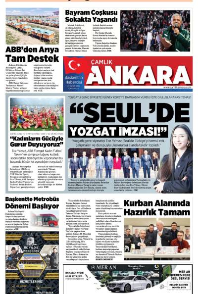 Çamlık Ankara Gazetesi 21-05-2025