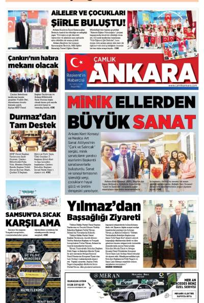 Çamlık Ankara Gazetesi 26-05-2025