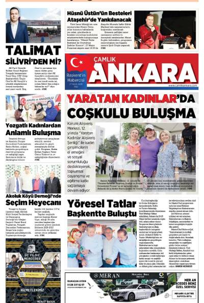 Çamlık Ankara Gazetesi 27-05-2025