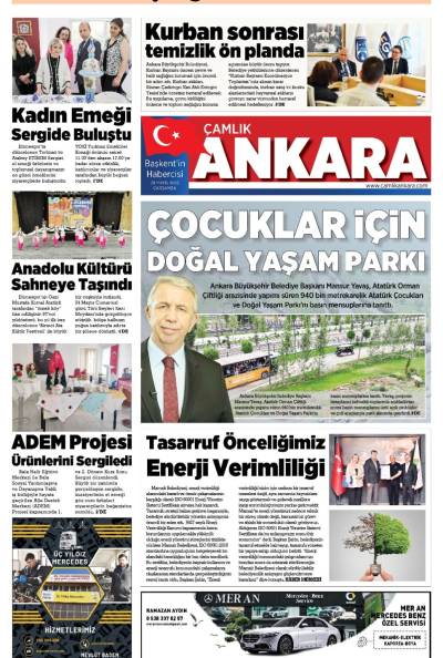 Çamlık Ankara Gazetesi 28-05-2025
