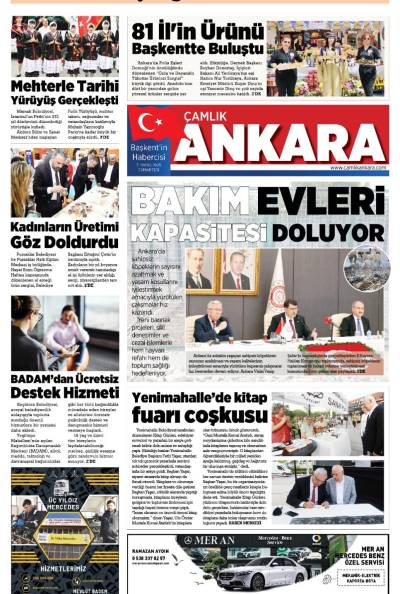 Çamlık Ankara Gazetesi 31-05-2025