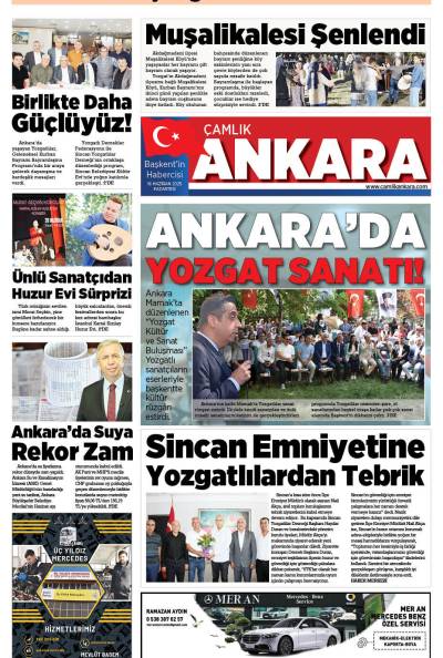 Çamlık Ankara Gazetesi 16-06-2025