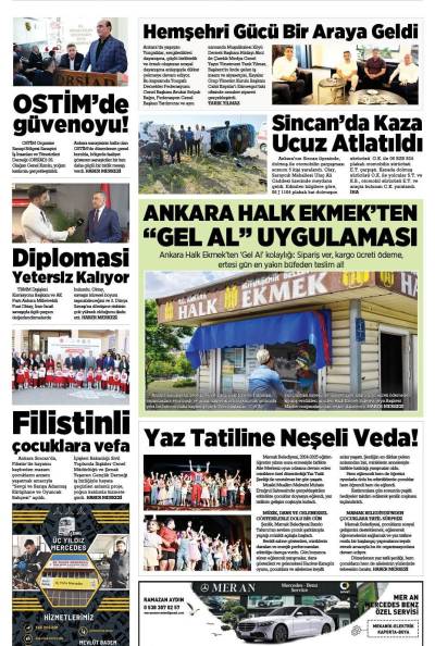 Çamlık Ankara Gazetesi 21-06-2025