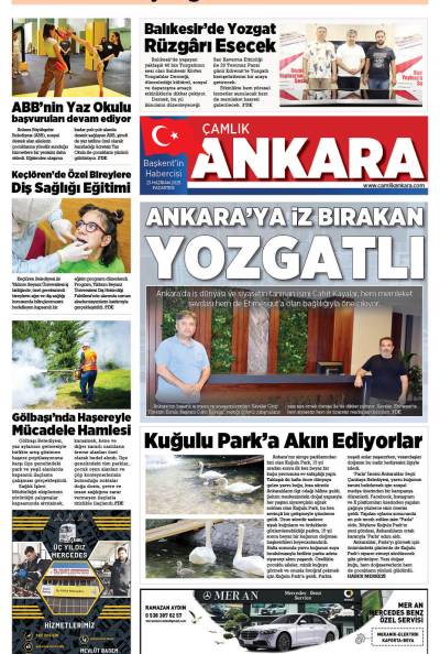 Çamlık Ankara Gazetesi 23-06-2025