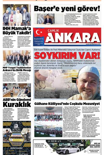 Çamlık Ankara Gazetesi 27-06-2025