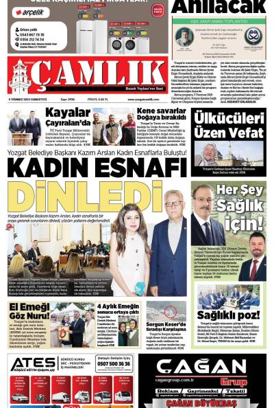 Yozgat Çamlık Gazetesi 05-07-2025