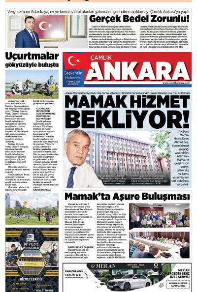 Çamlık Ankara Gazetesi 07-07-2025