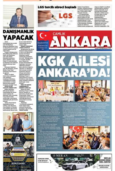 Çamlık Ankara Gazetesi 15-07-2025