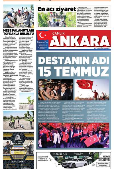 Çamlık Ankara Gazetesi 16-07-2025