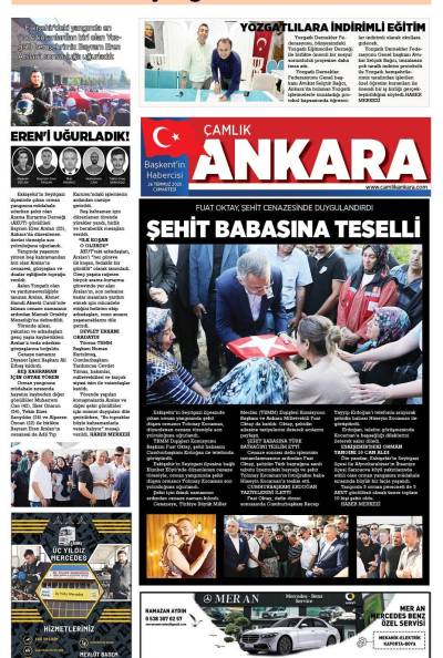 Çamlık Ankara Gazetesi 26-07-2025