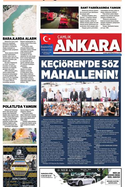 Çamlık Ankara Gazetesi 28-07-2025