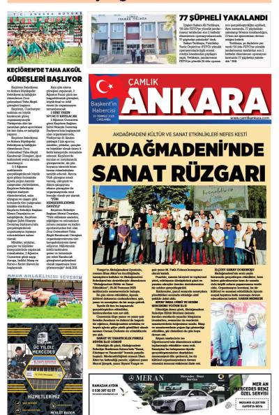 Çamlık Ankara Gazetesi 30-07-2025