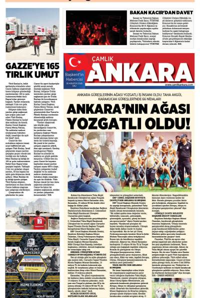 Çamlık Ankara Gazetesi 05-08-2025