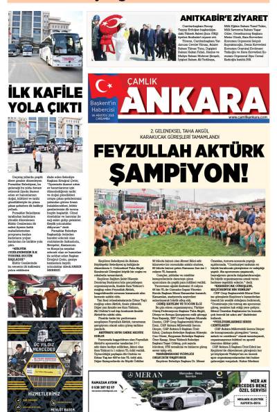 Çamlık Ankara Gazetesi 06-08-2025