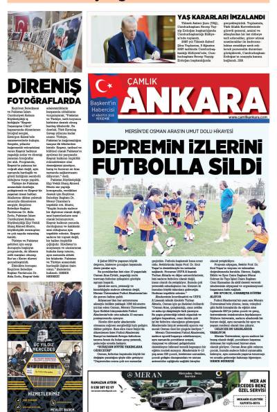 Çamlık Ankara Gazetesi 07-08-2025