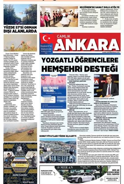 Çamlık Ankara Gazetesi 19-08-2025