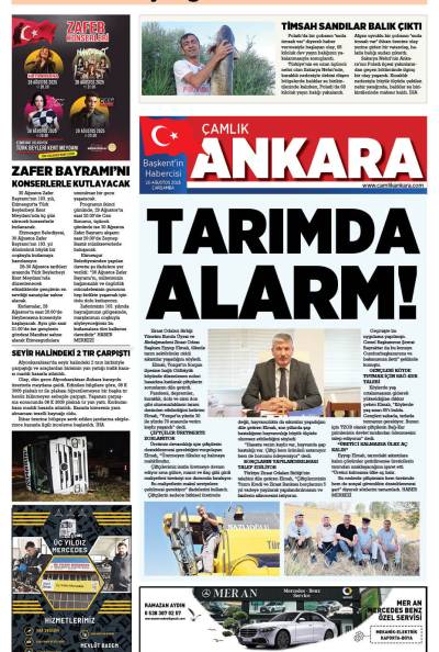 Çamlık Ankara Gazetesi 20-08-2025