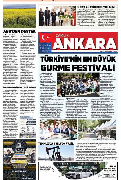 Çamlık Ankara Gazetesi 21-08-2025