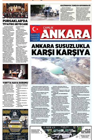 Çamlık Ankara Gazetesi 23-08-2025