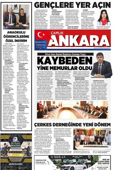 Çamlık Ankara Gazetesi 26-08-2025
