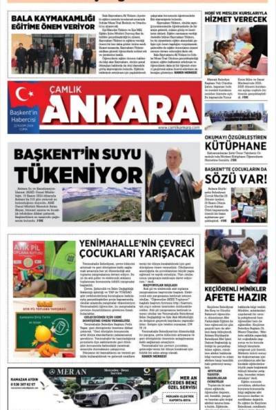 Çamlık Ankara Gazetesi 22-11-2024