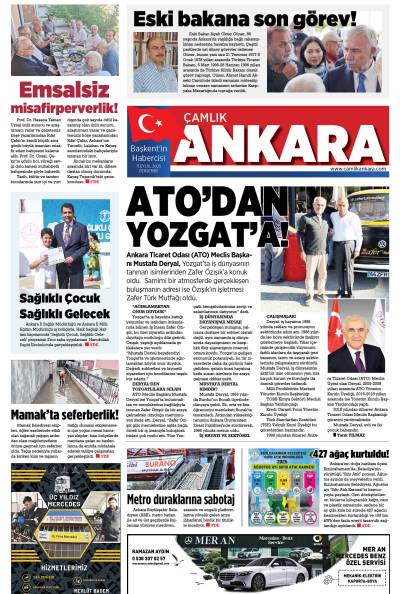 Çamlık Ankara Gazetesi 11-09-2025