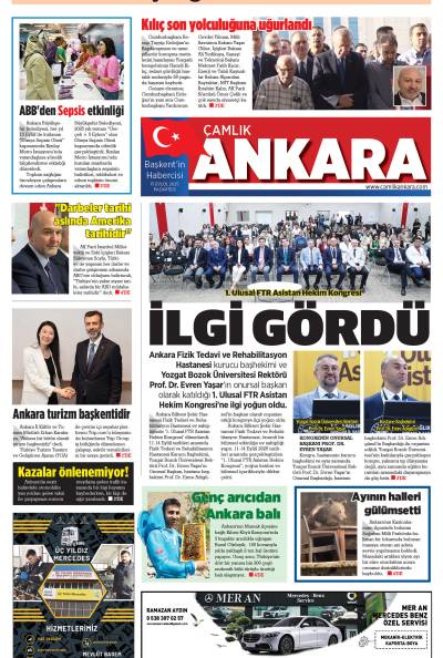 Çamlık Ankara Gazetesi 15-09-2025
