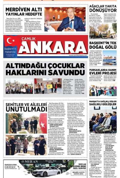 Çamlık Ankara Gazetesi 23-11-2024