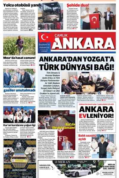 Çamlık Ankara Gazetesi 17-09-2025