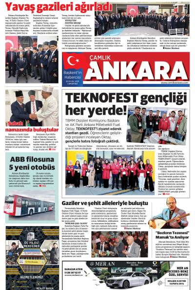 Çamlık Ankara Gazetesi 20-09-2025