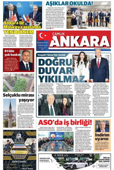 Çamlık Ankara Gazetesi 26-09-2025