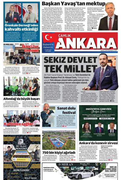 Çamlık Ankara Gazetesi 01-10-2025
