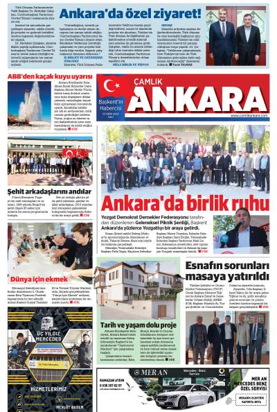 Çamlık Ankara Gazetesi 07-10-2025