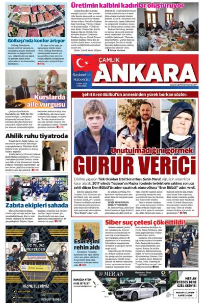 Çamlık Ankara Gazetesi 11-10-2025