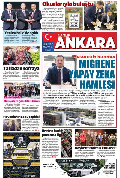 Çamlık Ankara Gazetesi 13-10-2025