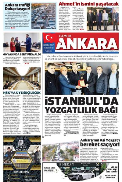 Çamlık Ankara Gazetesi 18-10-2025