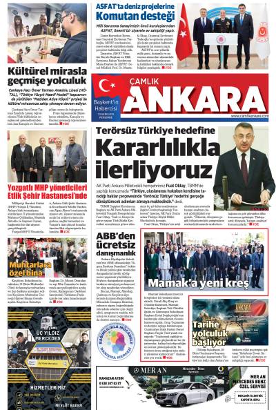 Çamlık Ankara Gazetesi 23-10-2025