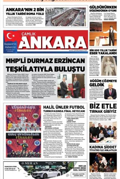Çamlık Ankara Gazetesi 28-11-2024
