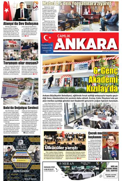 Çamlık Ankara Gazetesi 04-11-2025
