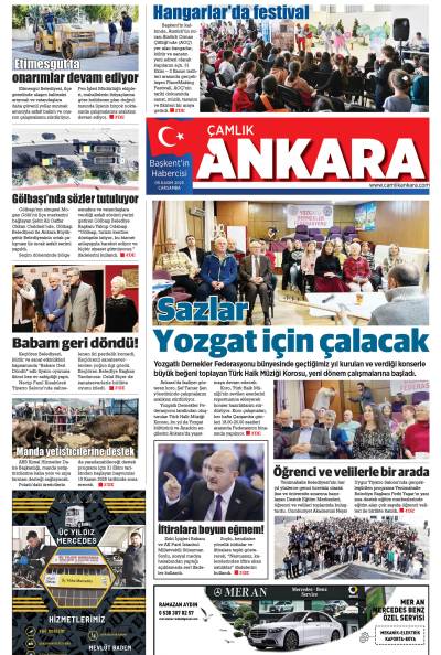 Çamlık Ankara Gazetesi 05-11-2025