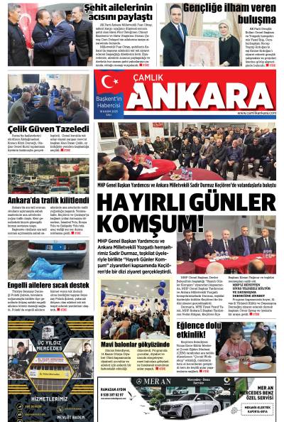 Çamlık Ankara Gazetesi 18-11-2025