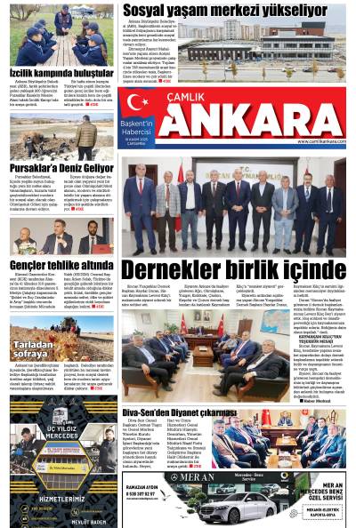 Çamlık Ankara Gazetesi 19-11-2025
