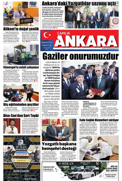 Çamlık Ankara Gazetesi 21-11-2025