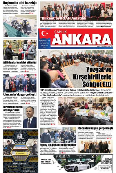 Çamlık Ankara Gazetesi 25-11-2025