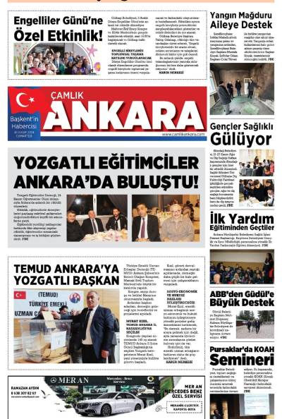 Çamlık Ankara Gazetesi 30-11-2024