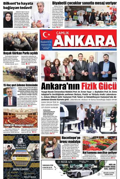Çamlık Ankara Gazetesi 27-11-2025