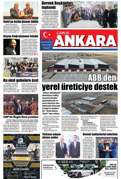 Çamlık Ankara Gazetesi 01-12-2025