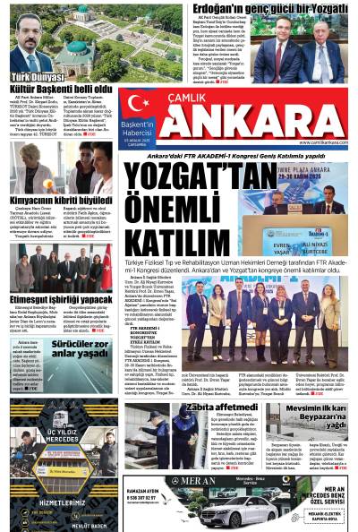 Çamlık Ankara Gazetesi 03-12-2025