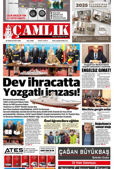 Çamlık Ankara Gazetesi 05-12-2025
